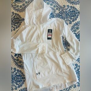 3/4 zip pullover W/ hood